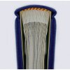 Linnen Fotoalbum Velina 24x24 cm blauw