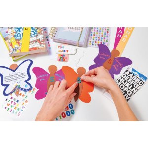 herma magische letters, glitter