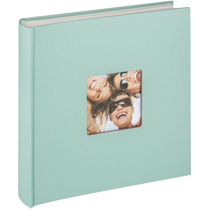 Walther Maxi Fotoalbum FUN mintgroen 30x30 cm 100 witte paginas