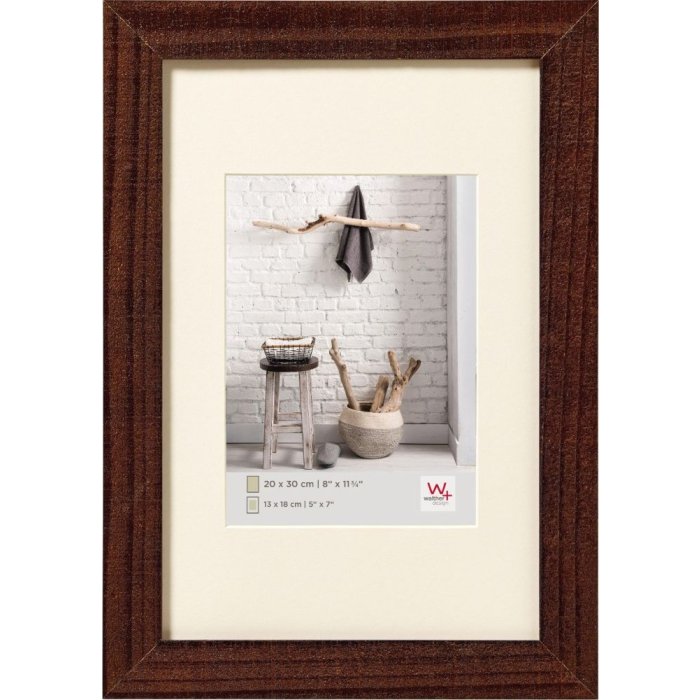 20x30 home houten lijst door Watlher walnoot