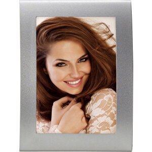 Metalen portret lijst basixx zilver voor 9x13 cm