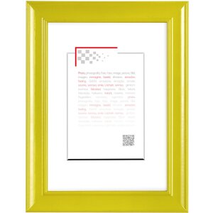 Houten lijst Peps 18x24 cm citrus