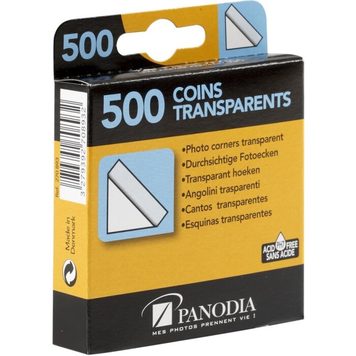 Panodia Fotohoeken 500 stuks