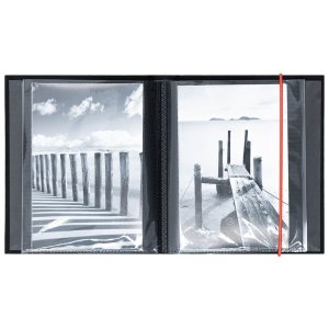 Mini Album Linea 36 fotos 11x15 cm zwart