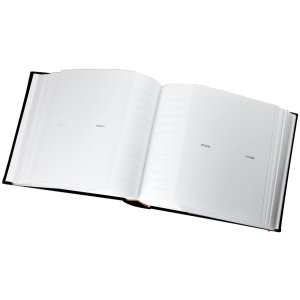 Stockalbum Linea 200 fotos 11x15 cm zwart