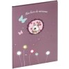 Foxy Baby Dagboek paarse tekst frans formaat a4