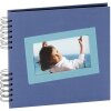 Klein album Tais blauw 22x22 cm