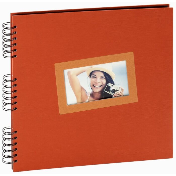 Spiraal Album Tais oranje 30x30 cm