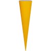 Goldbuch School kegel knutselzak gekleurd karton zonneschijn geel 70 cm