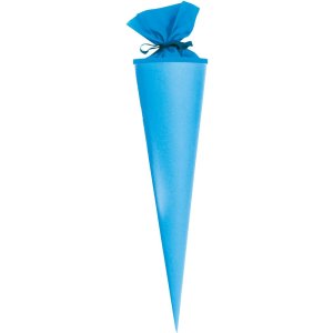 Schoolkegel gekleurd karton 70 cm assorti