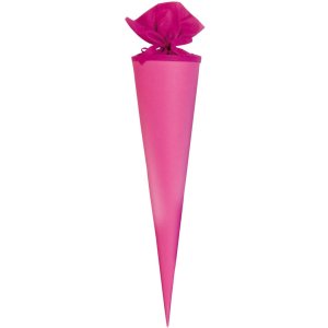 Schoolkegel gekleurd karton 70 cm assorti
