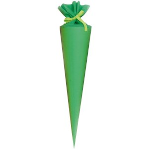 Schoolkegel gekleurd karton 70 cm assorti