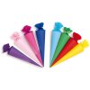 Schoolkegel gekleurd karton 70 cm assorti