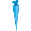 Schoolkegel gekleurd karton 70 cm assorti