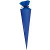 Schoolkegel gekleurd karton 70 cm assorti