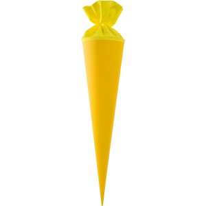 Schoolkegel geel 70 cm