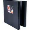 HNFD Maxi Fotoalbum Lona zwart 34,5x33 cm 100 zwarte paginas