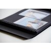 HNFD Maxi Fotoalbum Lona zwart 34,5x33 cm 100 zwarte paginas