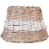 Clayre en Eef Lampenkap w4ro0081bw ø 23x17 cm Rotan bruin