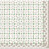 Artebene Servetten Cirkelmotief taupe 33x33 cm