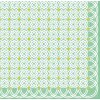 Artebene Servetten Cirkelmotief mint 33x33 cm
