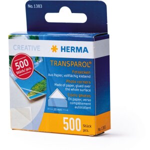 500 fotohoeken Herma Transparol