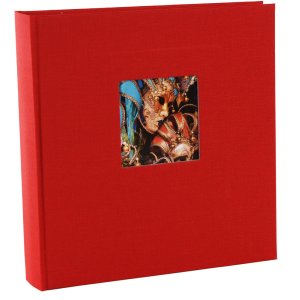 Fotoalbum Bella Vista assorti zwarte paginas 30x31 cm