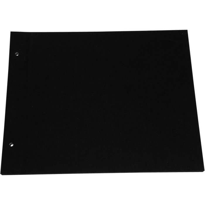 Album cover zwart 30x25 cm