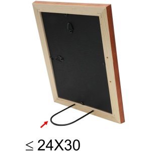 Deknudt Houten lijst s40c Deknudt 30x45 cm bruin