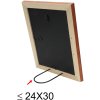 Deknudt Houten lijst s40c Deknudt 30x45 cm bruin