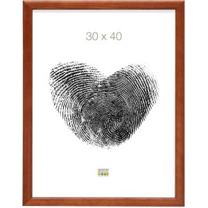 Houten lijst s40c Deknudt 40x60 cm bruin