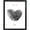 Houten lijst s40c Deknudt 24x30 cm zwart