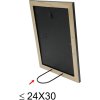 Houten lijst s40c Deknudt 24x30 cm zwart