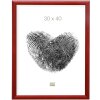 Houten lijst s40c Deknudt 24x30 cm rood