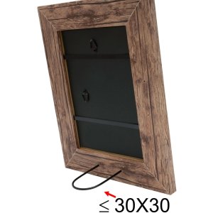 Houten lijst s48sh 40x50 cm bruin