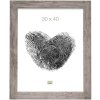 Houten lijst s48sh 15x20 cm grijs-beige