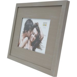 Fotolijst s67ks Hout Passepartout 15x20 cm beige