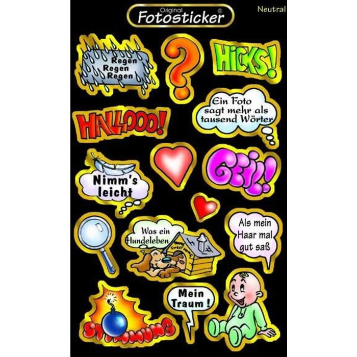 Sticker Neutraal 1 - Motief 7