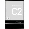 Nielsen Aluminium lijst c2 30x45 cm geanodiseerd zwart glanzend