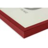 Houten clip-on lijst Quadrum 50x70 cm rood