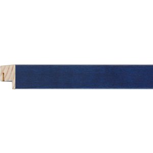 Houten clip-on lijst Quadrum 50x70 cm blauw