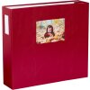 1000 fotoalbum lona bordeaux 168 paginas wit