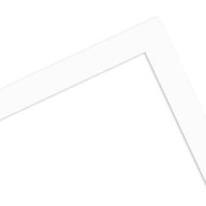 Houten lijst Classic 13x13 cm museumglas wit