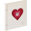 Schroefalbum Huwelijks sinfonia 30x33 cm wit