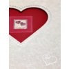 Schroefalbum Huwelijks sinfonia 30x33 cm wit