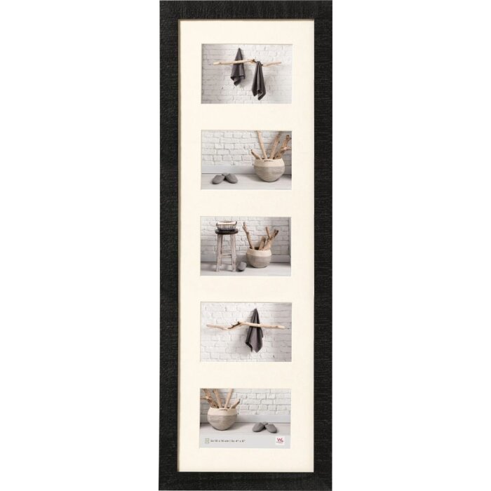 Galeriekader Home 5 Fotos 10x15 cm zwart