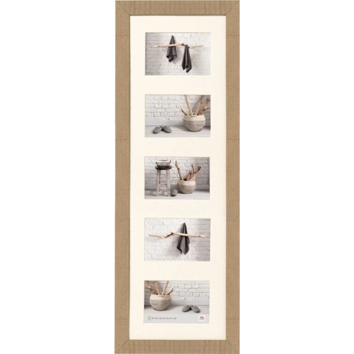 Gallery Lijst Home 5 Fotos 10x15 cm beige bruin