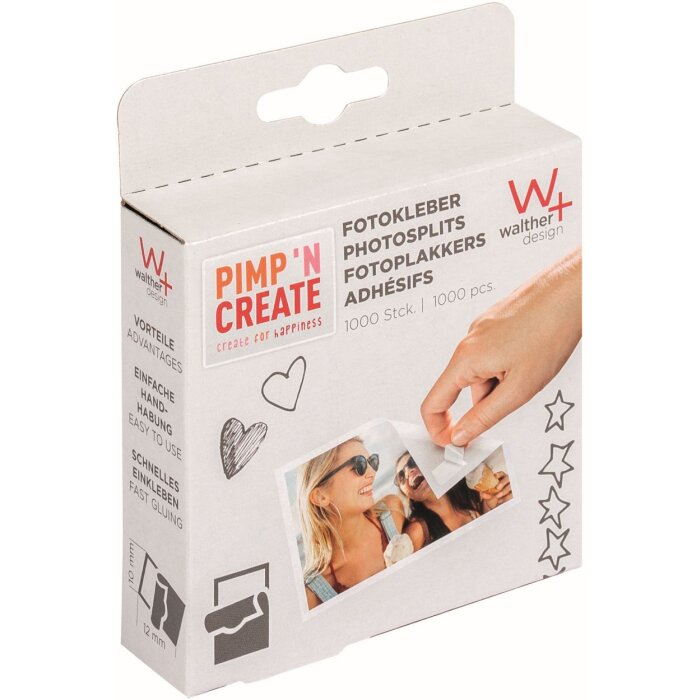 Foto Sticky Dots 1000 stuks - 10x12 mm