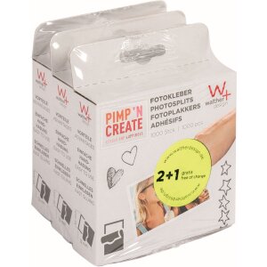 Economy Pack fotolijmstippen 3000 stuks - 10x12 mm
