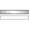10x etiketvenster 20x150 mm zelfklevend